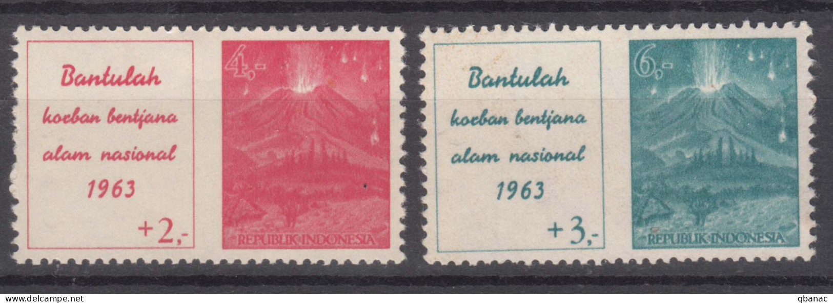 Indonesia 1963 Mi#407-408 Mint Never Hinged - Indonesië