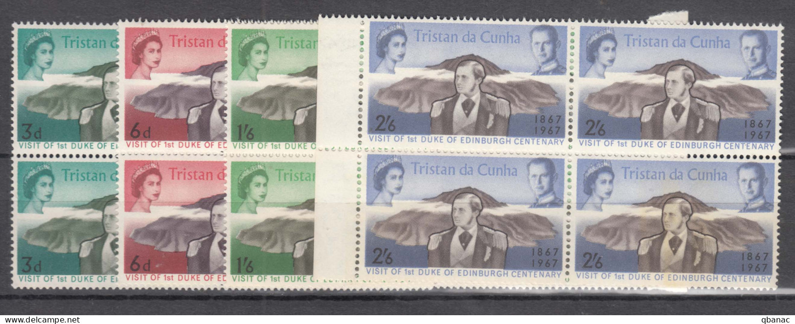 Tristan Da Cunha 1967 Mi#112-115 Mint Never Hinged Pcs. Of 4 - Tristan Da Cunha