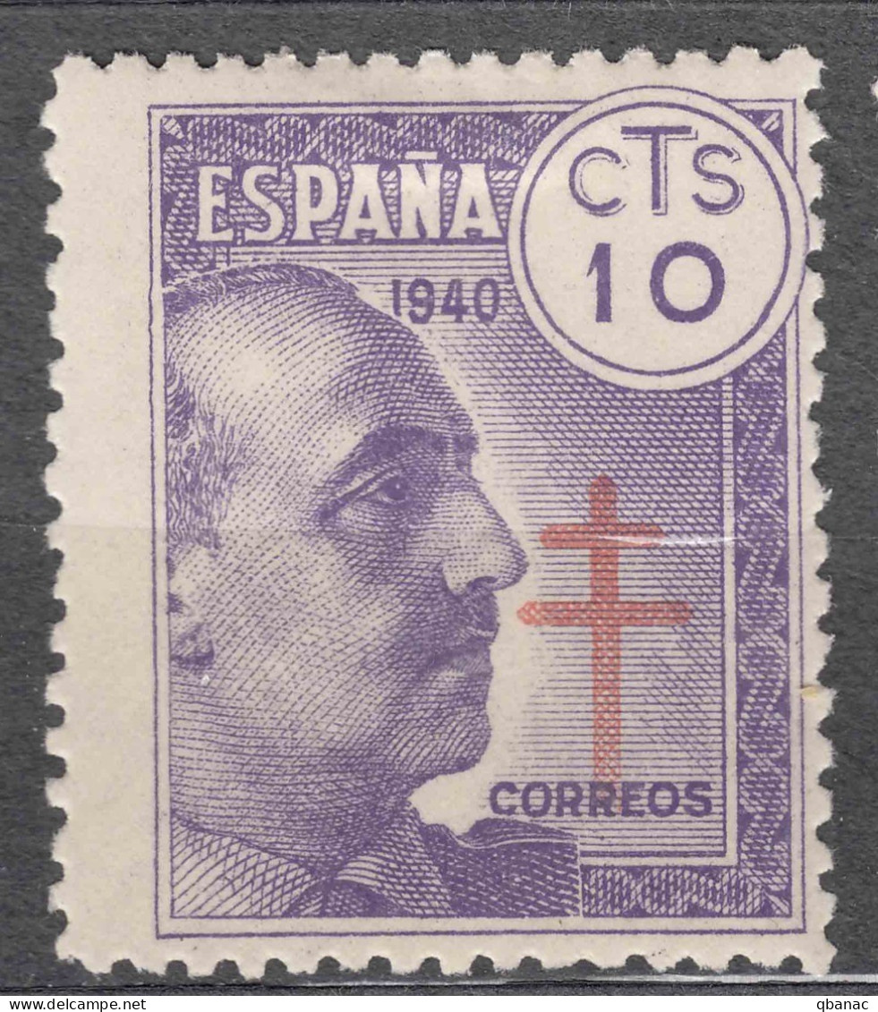 Spain 1940 TBC Pro Tuberculosos Mi#27 Mint Hinged - Bienfaisance