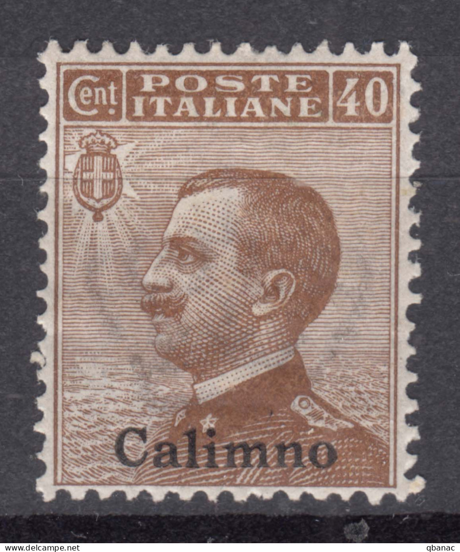 Italy Colonies Aegean Islands Egeo Calimno (Calino) 1912 Sassone#6 Mi#8 I Mint Hinged - Egée (Calino)