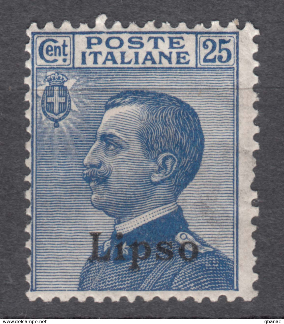 Italy Colonies Aegean Islands Egeo Lipso (Lisso) 1912 Sassone#5 Mi#7 VI Mint Hinged - Aegean (Lipso)