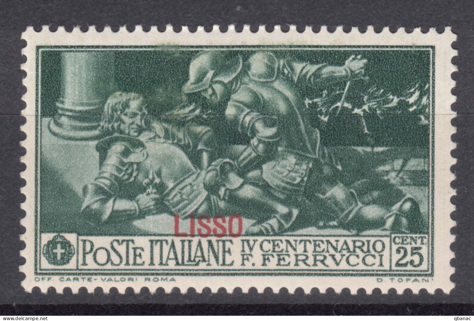 Italy Colonies Aegean Islands Egeo Lipso (Lisso) 1930 Ferrucci Sassone#13 Mi#27 VI Mint Hinged - Ägäis (Lipso)