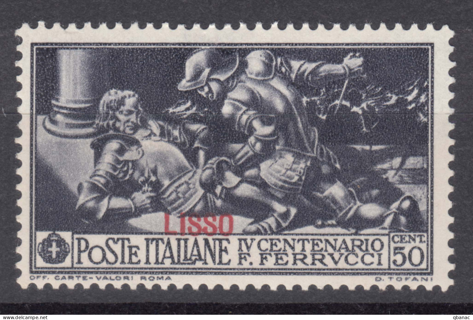 Italy Colonies Aegean Islands Egeo Lipso (Lisso) 1930 Ferrucci Sassone#14 Mi#28 VI Mint Hinged - Egeo (Lipso)