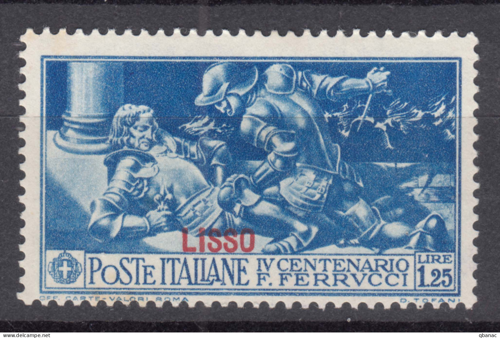 Italy Colonies Aegean Islands Egeo Lipso (Lisso) 1930 Ferrucci Sassone#15 Mi#29 VI Mint Hinged - Ägäis (Lipso)
