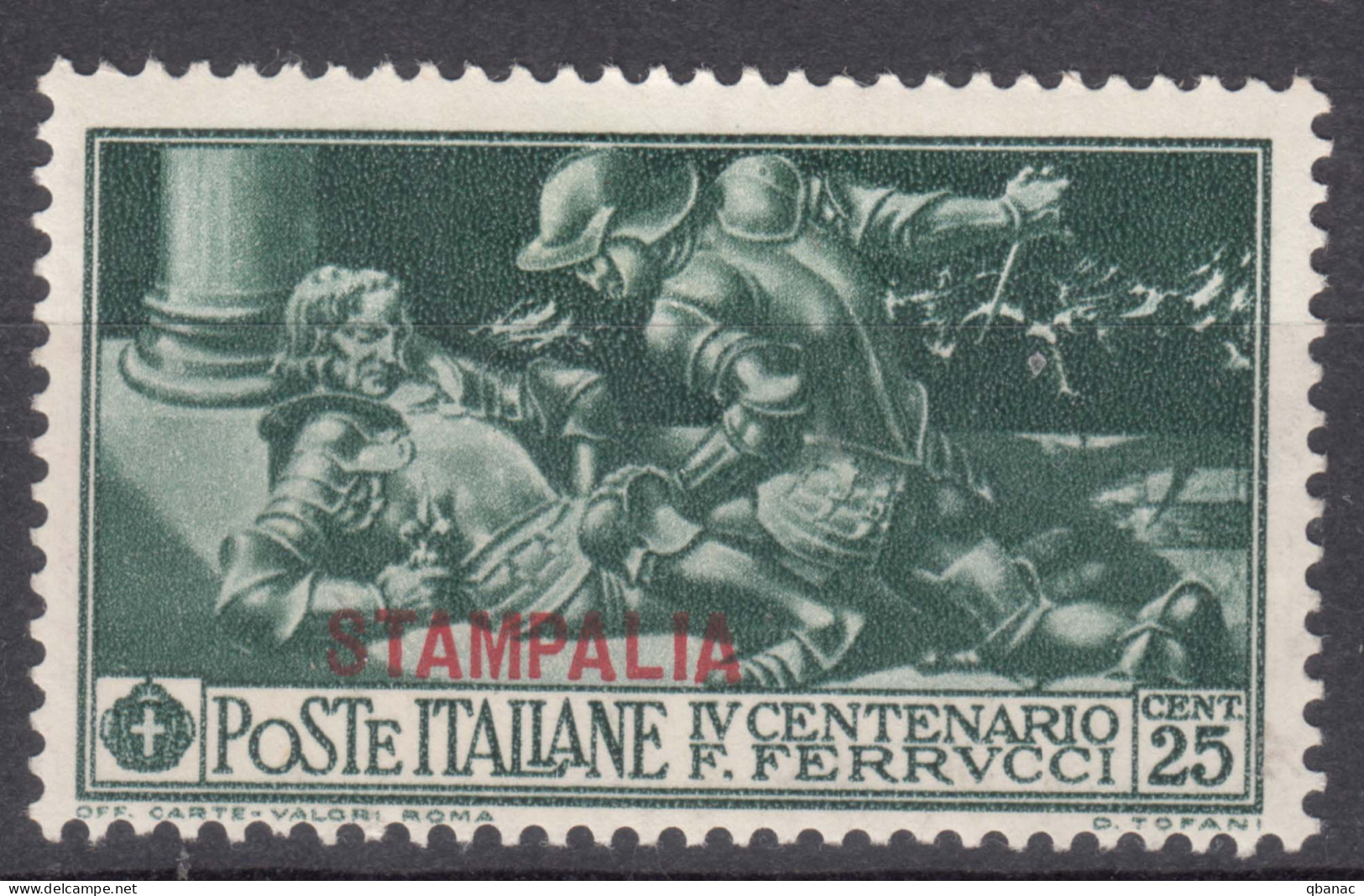 Italy Colonies Aegean Islands Egeo Stampalia 1930 Ferrucci Sassone#13 Mi#27 XIII Mint Hinged - Aegean (Stampalia)