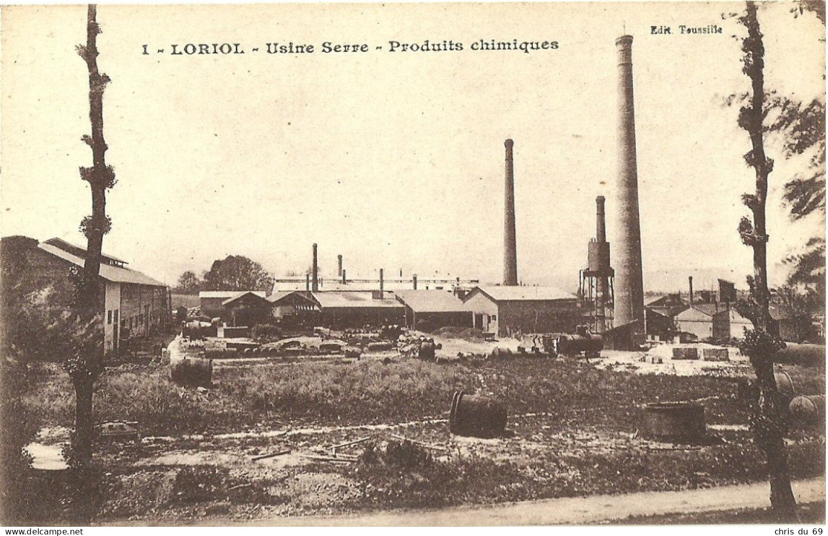 Loriol Usine Serre Produits Chimiques - Loriol