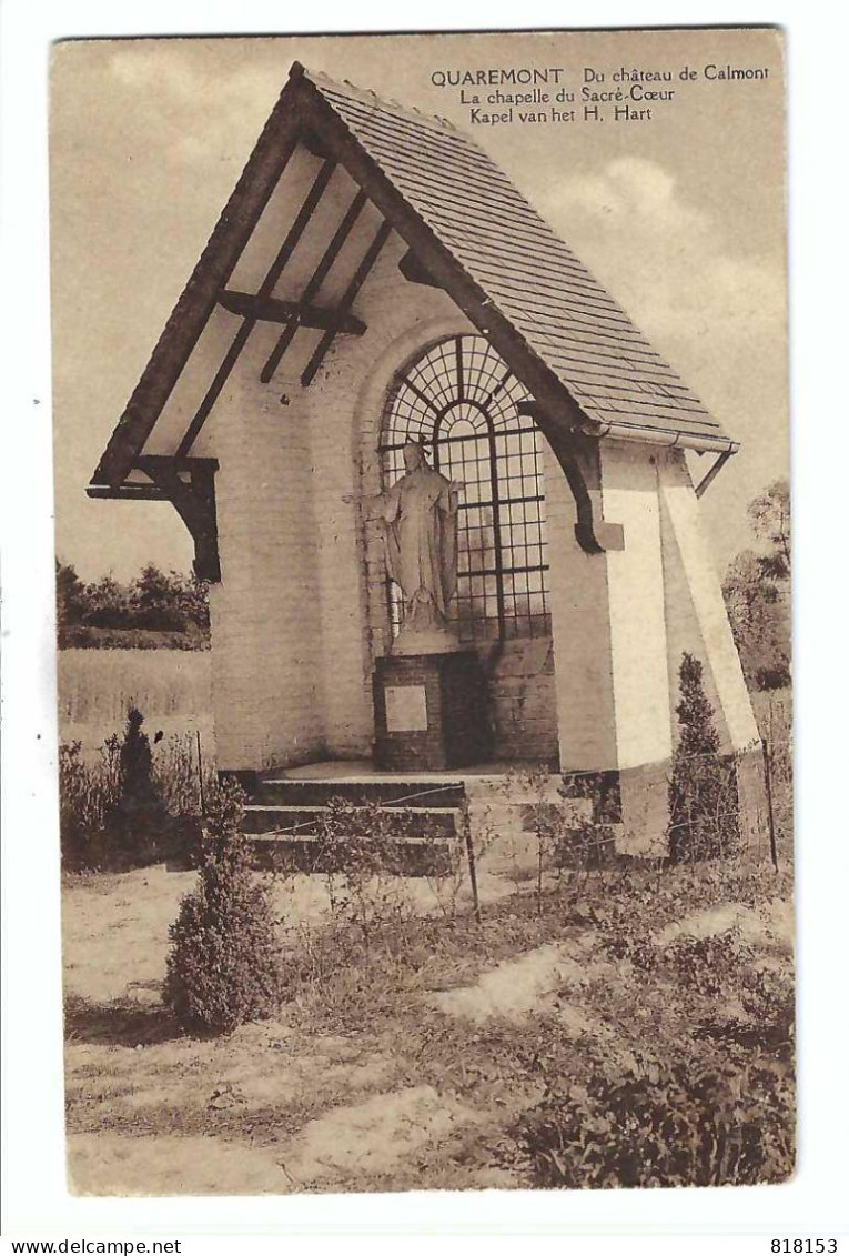 Kwaremont  QUAREMONT  Du Château De Calmont  Kapel V H H Hart  La Chapelle Du Sacré-Coeur - Kluisbergen