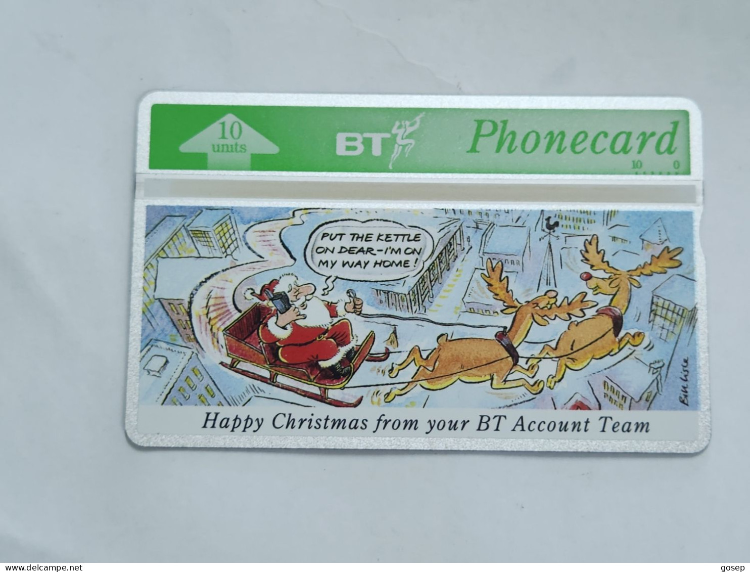 United Kingdom-(BTI041)-CHRISTMAS 1992-(44)-(10units)(271E47661)(tirage-6.565)price Cataloge-5.00£-mint) - BT Edición Interna