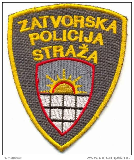 BOSNIA , PRISON GUARD POLICE PATCH - Police & Gendarmerie