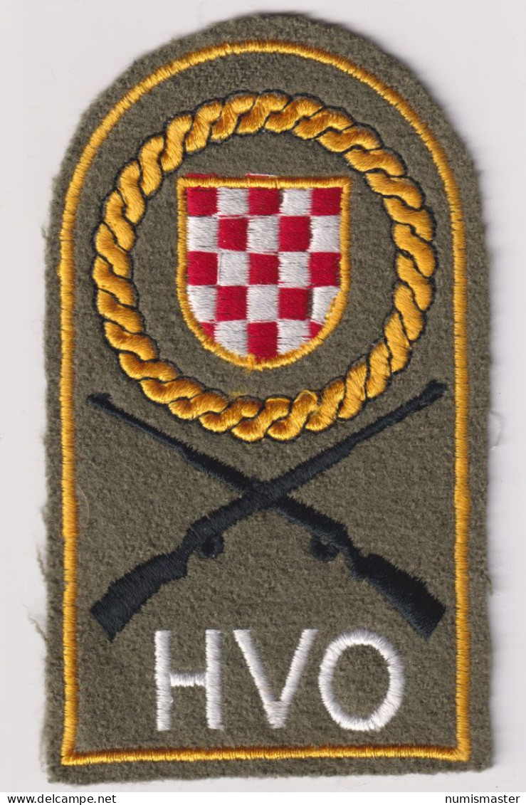 BOSNIA , HVO ,  SLEEVE PATCH 68 X 114 Mm - Patches