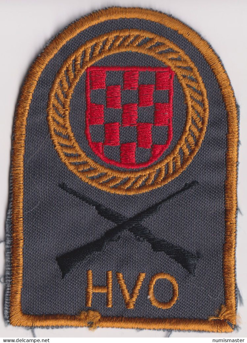 VERY RARE BOSNIA , HVO ,  SLEEVE PATCH 65 X 93 Mm - Patches