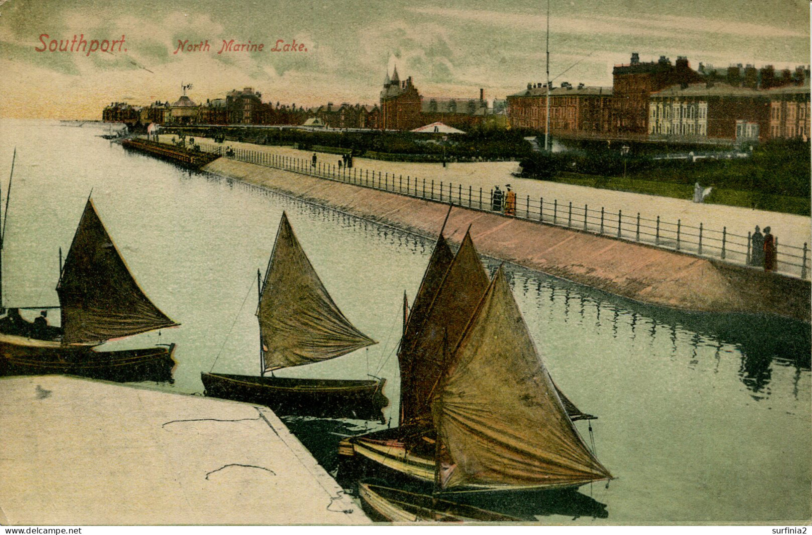 LANCS - SOUTHPORT - NORTH MARINE LAKE  La4244 - Southport