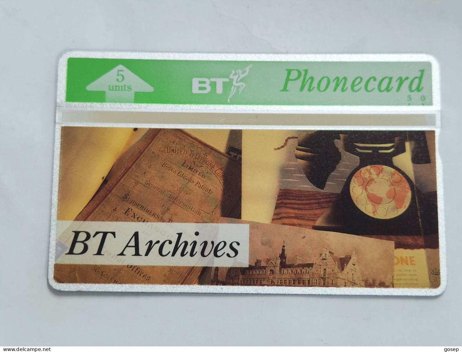 United Kingdom-(BTI049)-BT ARCHIVES-(54)-(5units)(343K24310)(tirage-4.483)price Cataloge-4.00£-mint) - BT Interne