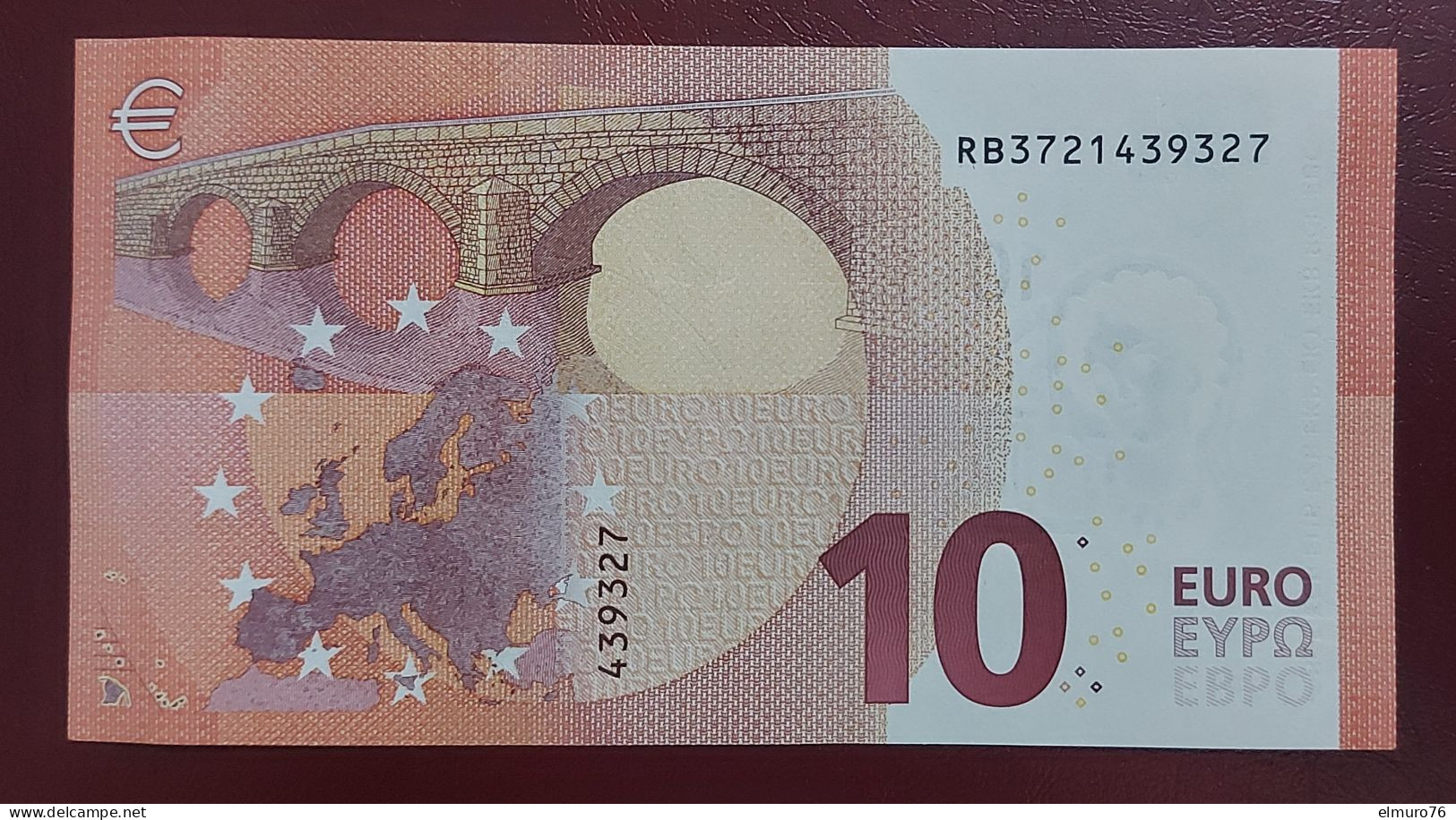 10 Euro R006B1 Germany Lagarde Serie RB Perfect UNC - 10 Euro