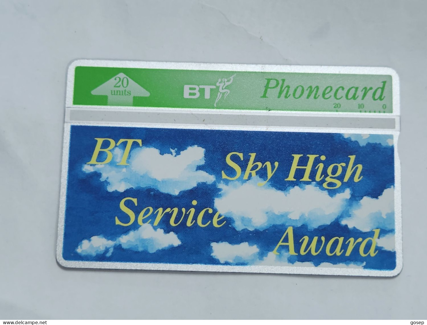 United Kingdom-(BTI054)-SKY-HIGH Service Award-(61)-(20units)(345D01843)(tirage-2.000)price Cataloge-5.00£-mint) - BT Edición Interna