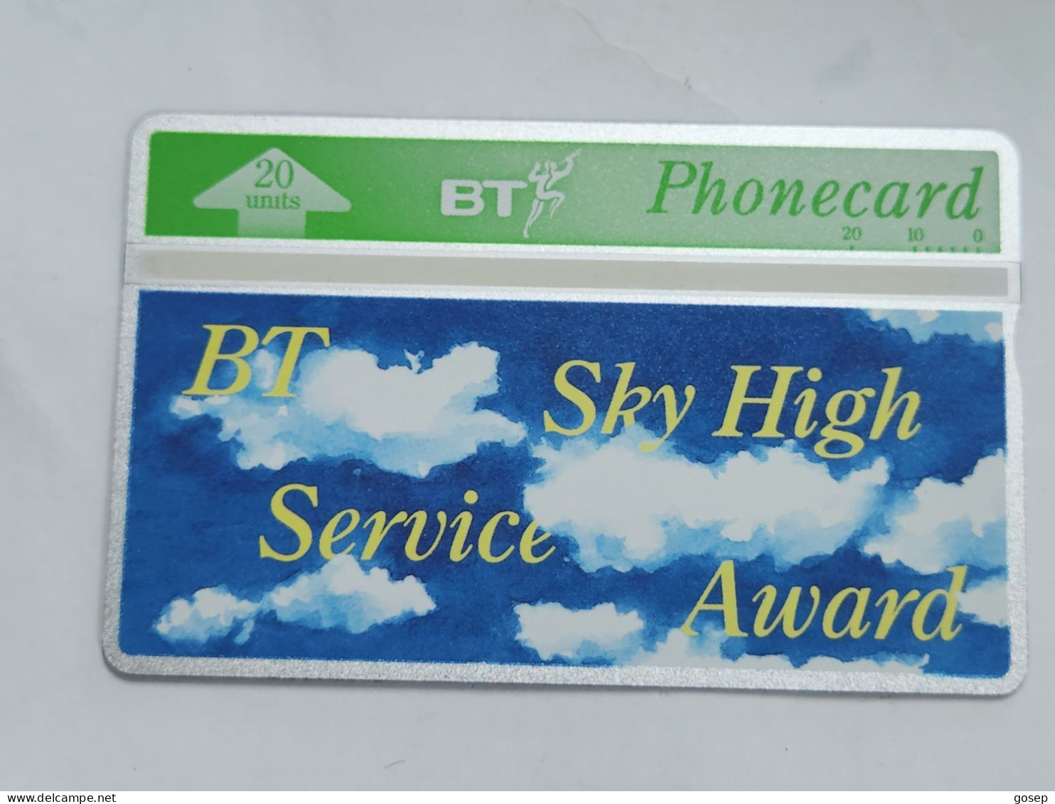 United Kingdom-(BTI054)-SKY-HIGH Service Award-(62)-(20units)(345D00933)(tirage-2.000)price Cataloge-5.00£-mint) - BT Edición Interna