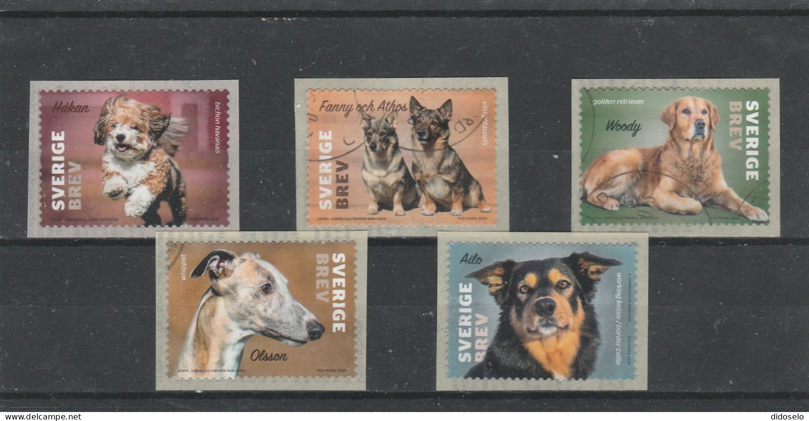 Sweden - 2020 - Dogs / Used Set - Gebruikt