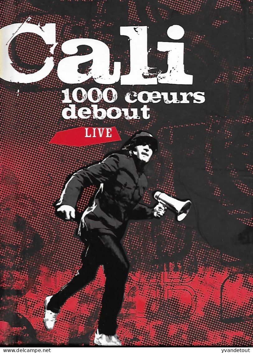 Double DVD Cali 1000 Coeurs Debout. Avec Livret - DVD Musicaux