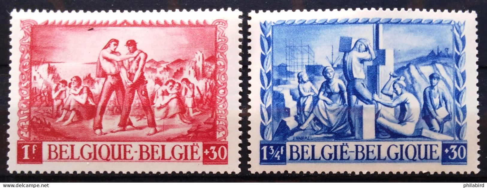 BELGIQUE                    N° 797/798                 NEUF** - Neufs