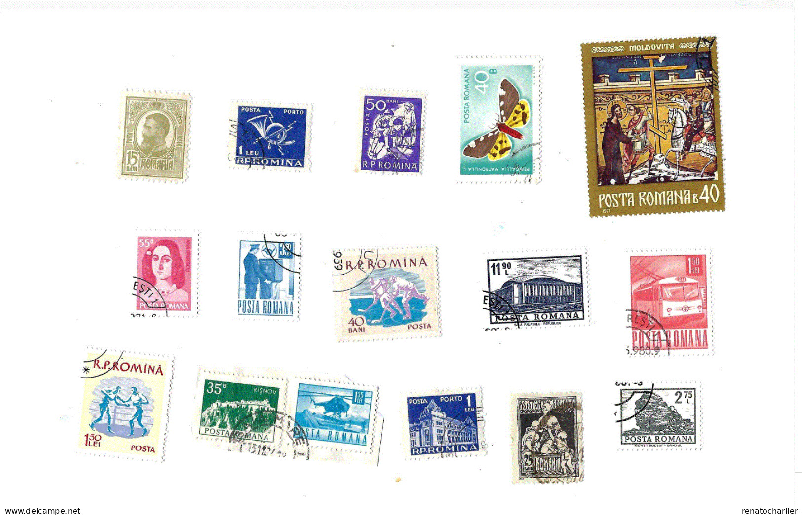 Collection De 88 Timbres Oblitérés. - Sammlungen