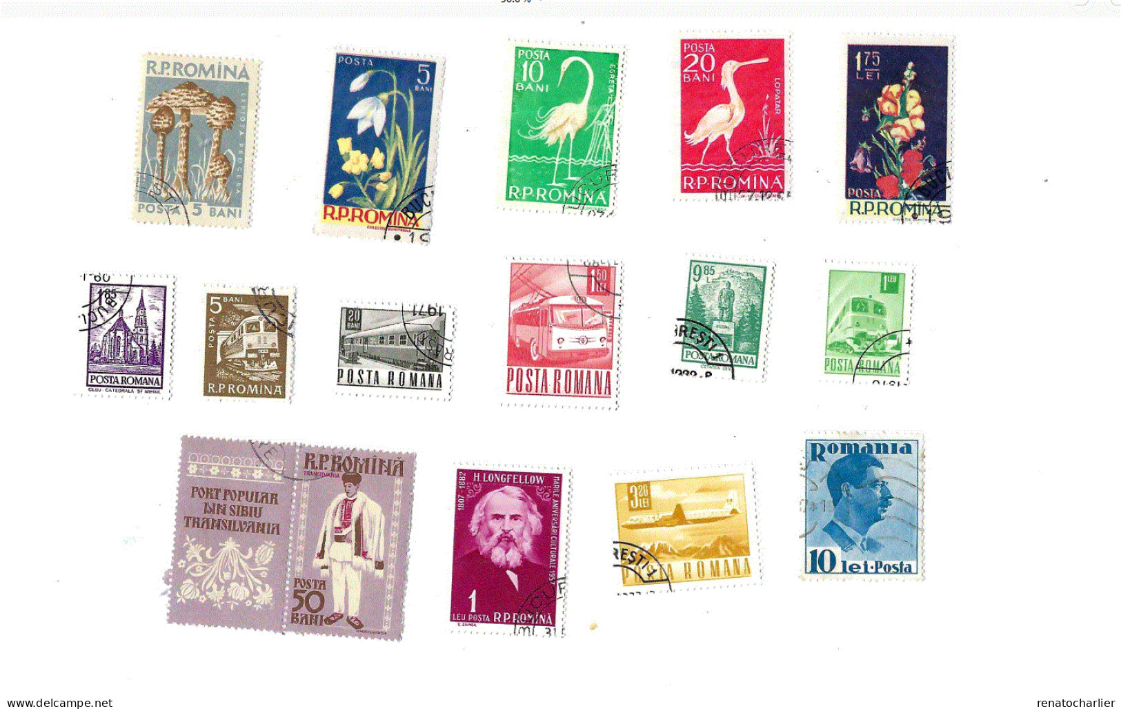 Collection De 88 Timbres Oblitérés. - Sammlungen