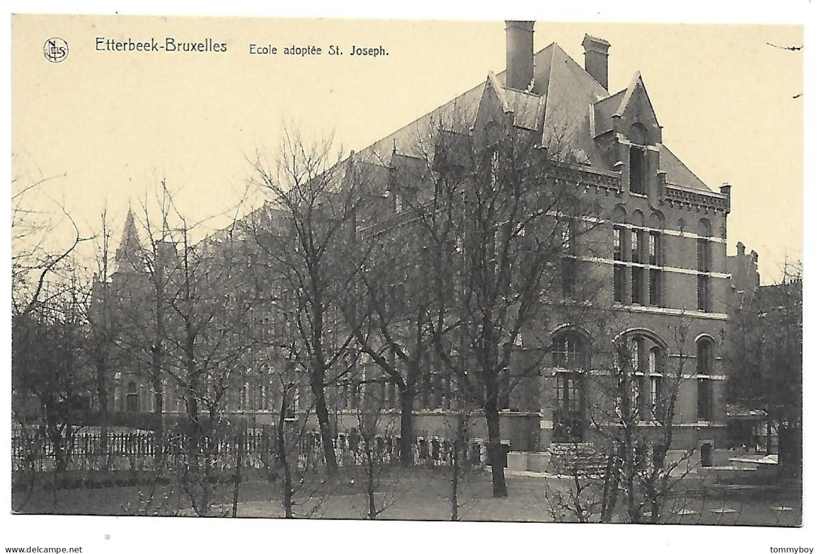 CPA Etterbeek-Bruxelles, Ecole Adoptée St. Joseph - Etterbeek