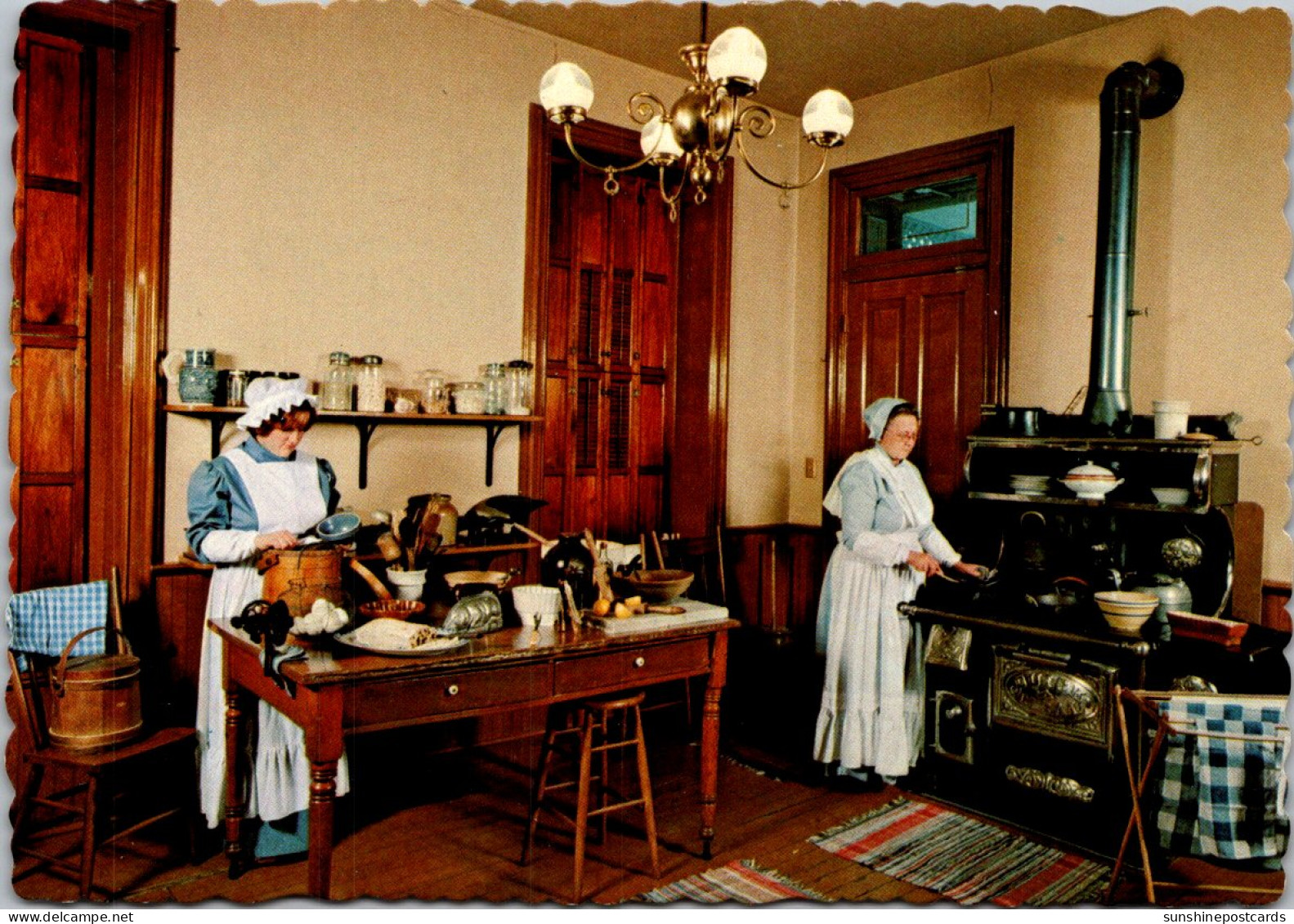 Minnesota St Paul Alexander Ramsey House The Kitchen - St Paul