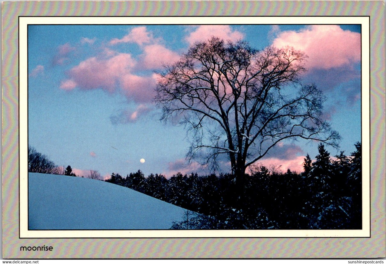 New Hampshire White Mountains Moonrise - White Mountains