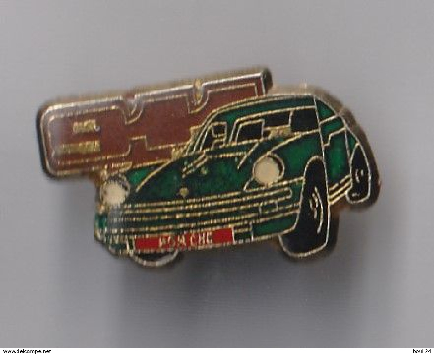 PIN'S    THEME  AUTOMOBILE  PORSCHE  911   VERTE - Porsche