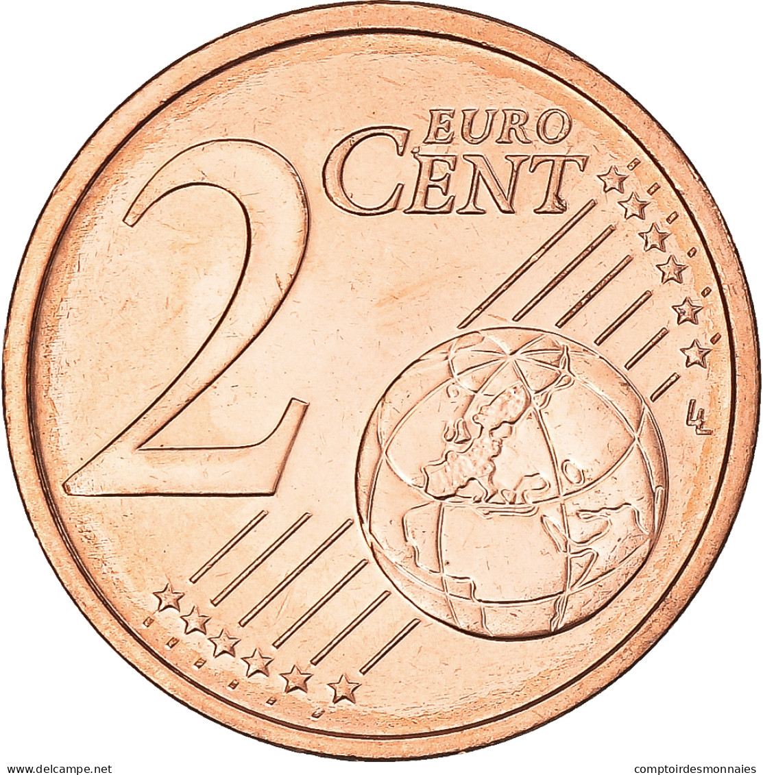 République D'Irlande, 2 Euro Cent, 2002, Sandyford, FDC, Cuivre Plaqué Acier - Irlande