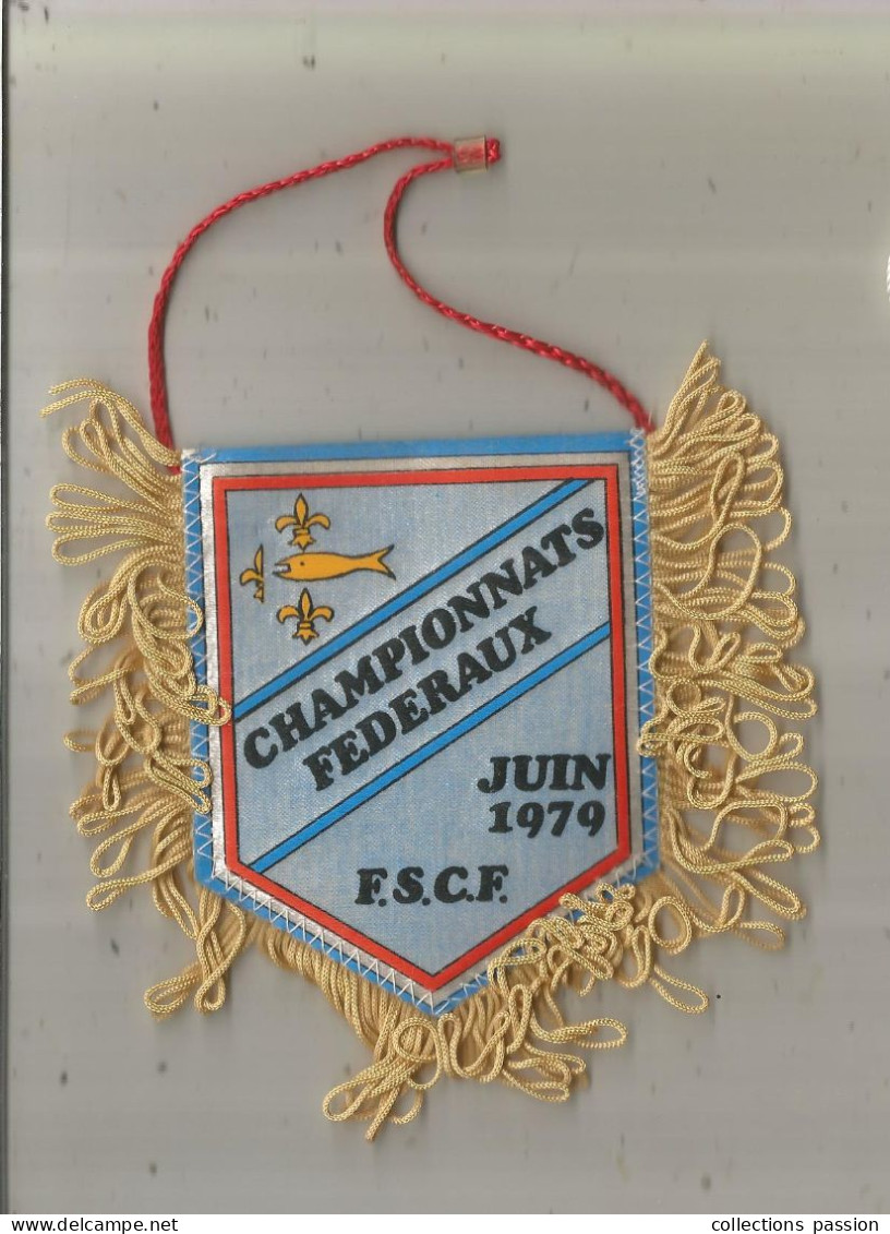 Fanion, Sports, Gymnastique, ST. LOUIS DE POISSY, Championnats Fédéraux, Juin 1979, F.S.C.F. Frais Fr 1.95 E - Gymnastics