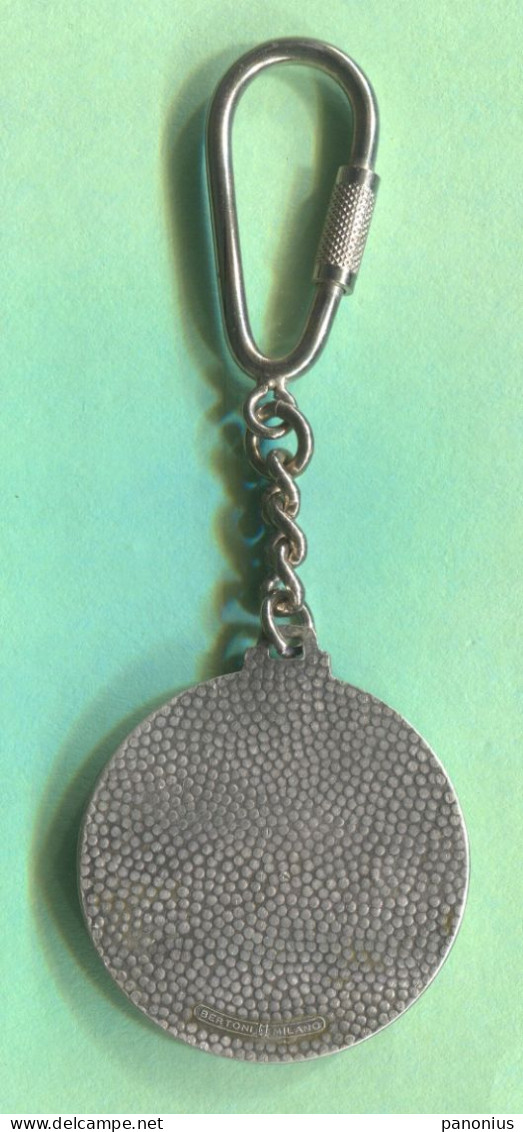 Table Tennis / Tenis Di Tavolo / Ping Pong  - 6th European Championship 1968. Lyon France, Vintage Keychain Keyring - Table Tennis