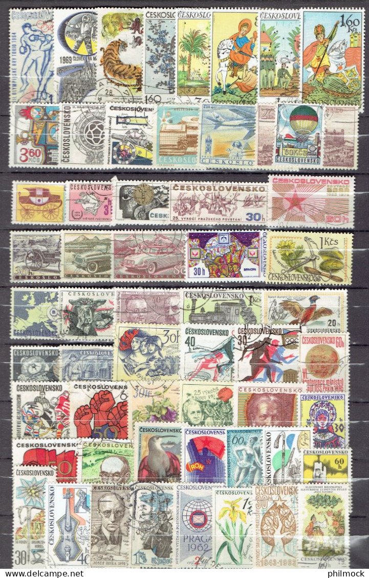 31P - Tchécoslovaquie Nice Set MNH - Oblitérés Toutes époques - Plusieurs Séries Complètes - Collections, Lots & Séries