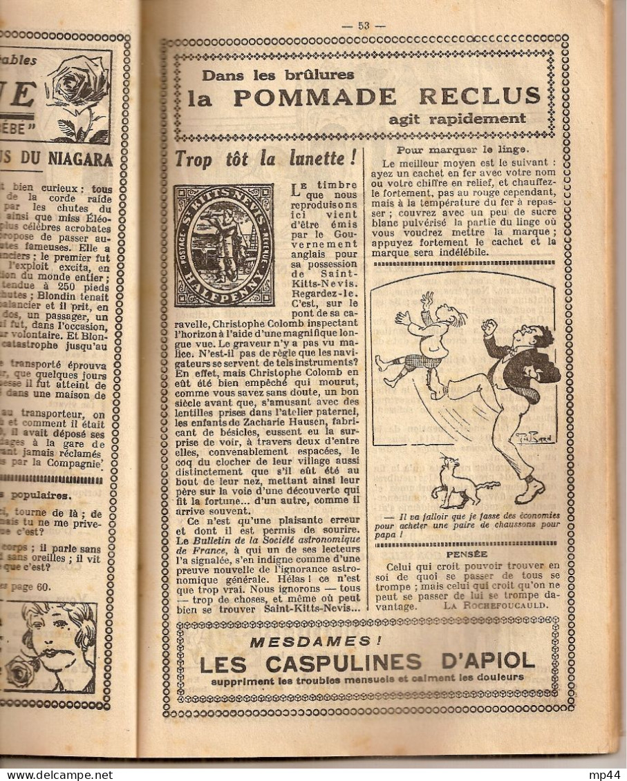 1G10 --- 12 VILLENEUVE Almanach François 1928 J.Audouard, Docteur En Pharmacie - Midi-Pyrénées