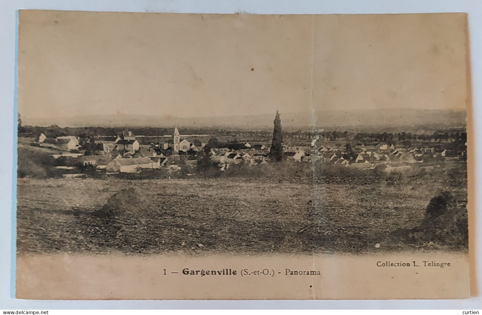 GARGENVILLE . 78 . Panorama . 1924 - Gargenville