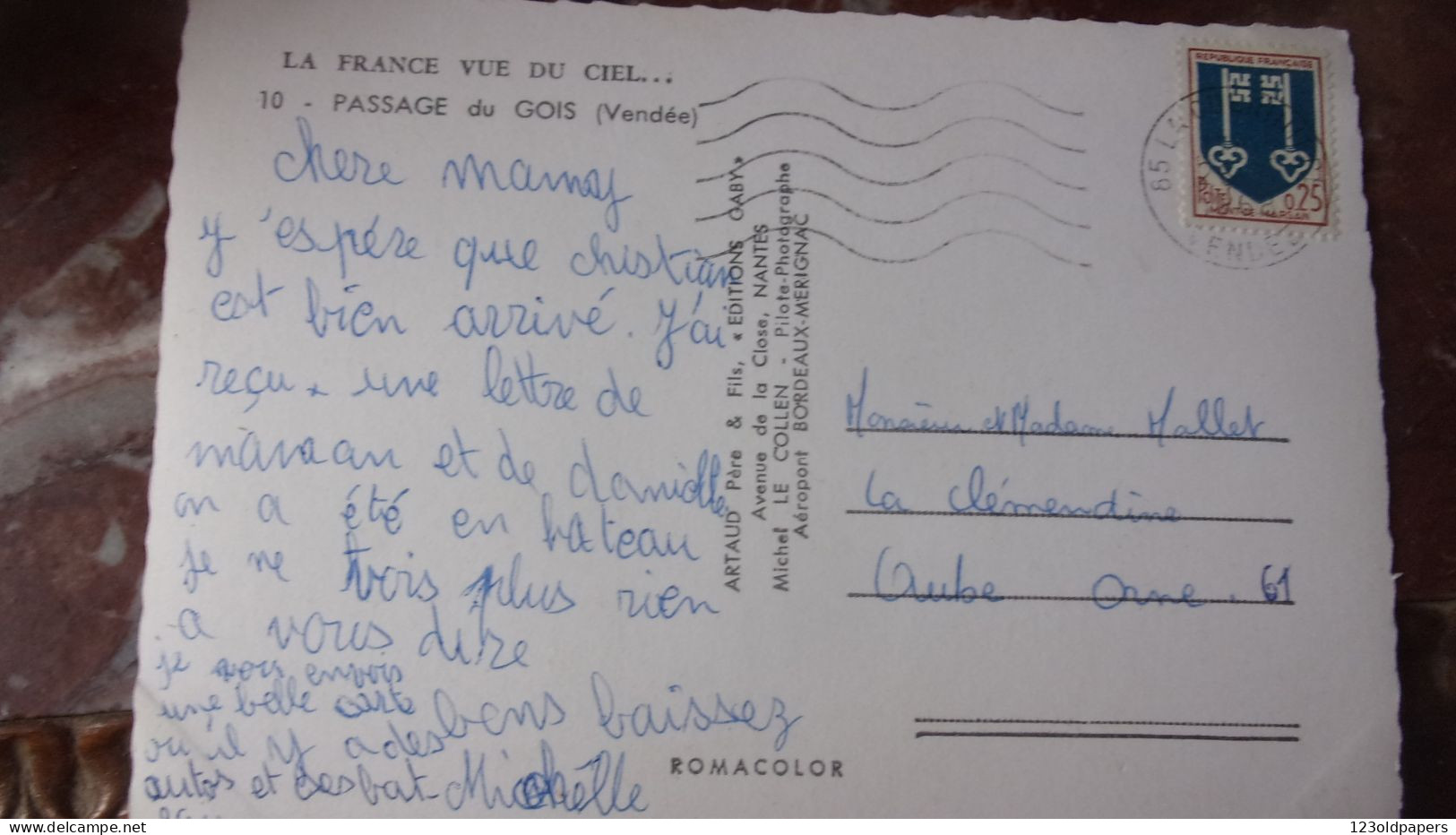 85 ILE DE NOIRMOUTIER PASSAGE GOIS LA FRANCE VUE DU CIEL - Noirmoutier