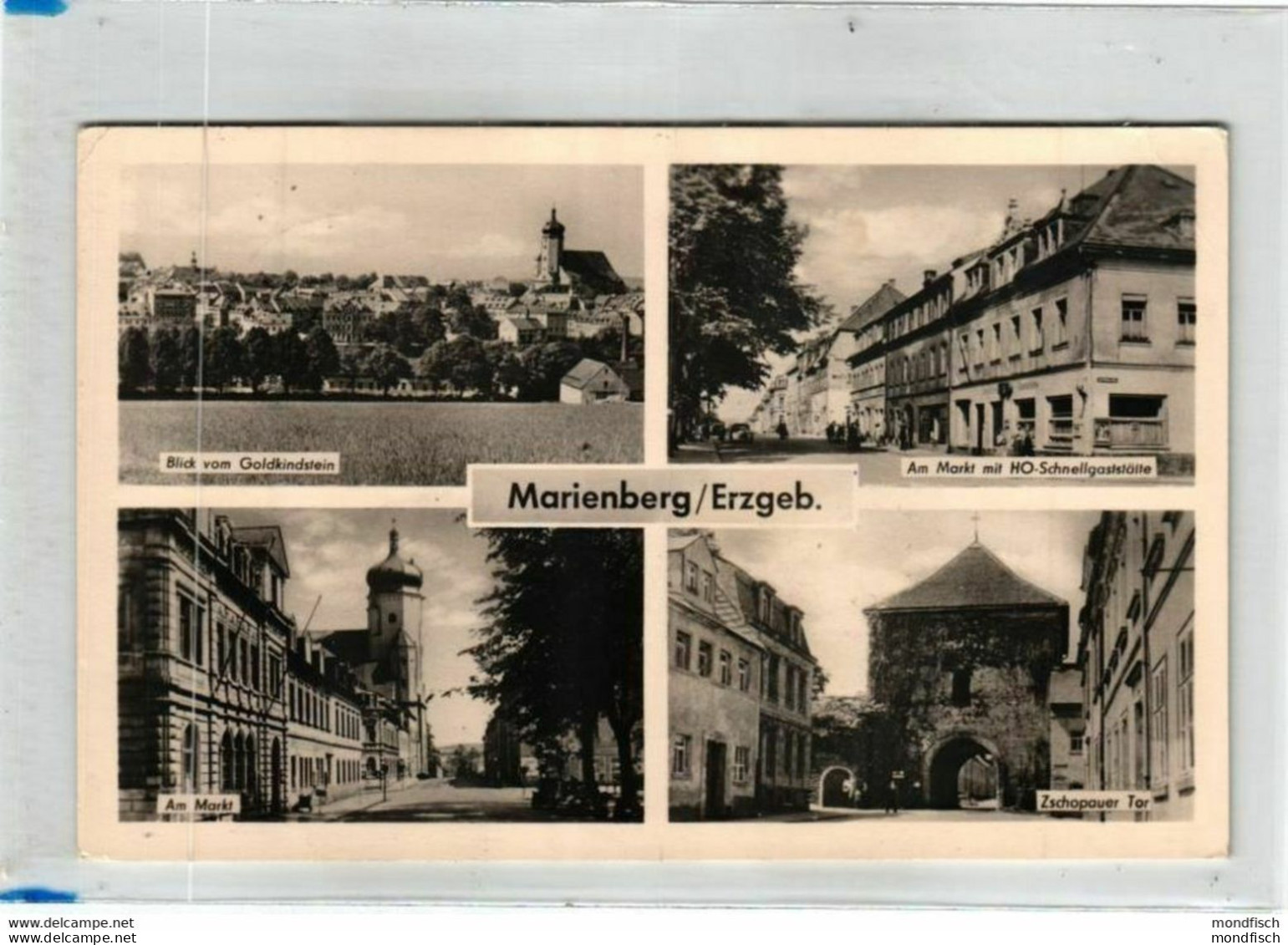 Marienberg - Erzgebirge - Mehrbild 1965 - Marienberg