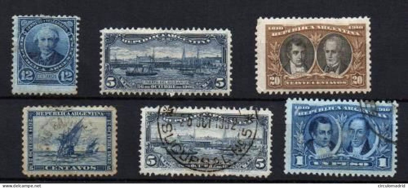 Argentina Nº 83,131,156,93,131,160. - Used Stamps