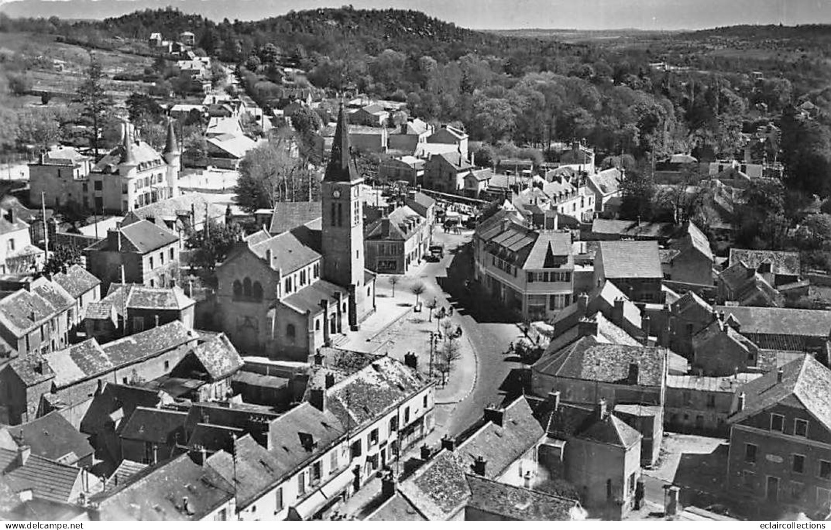 Saint Chéron          91         Grande Rue. Vue Générale   Années 60       . (voir Scan) - Saint Cheron