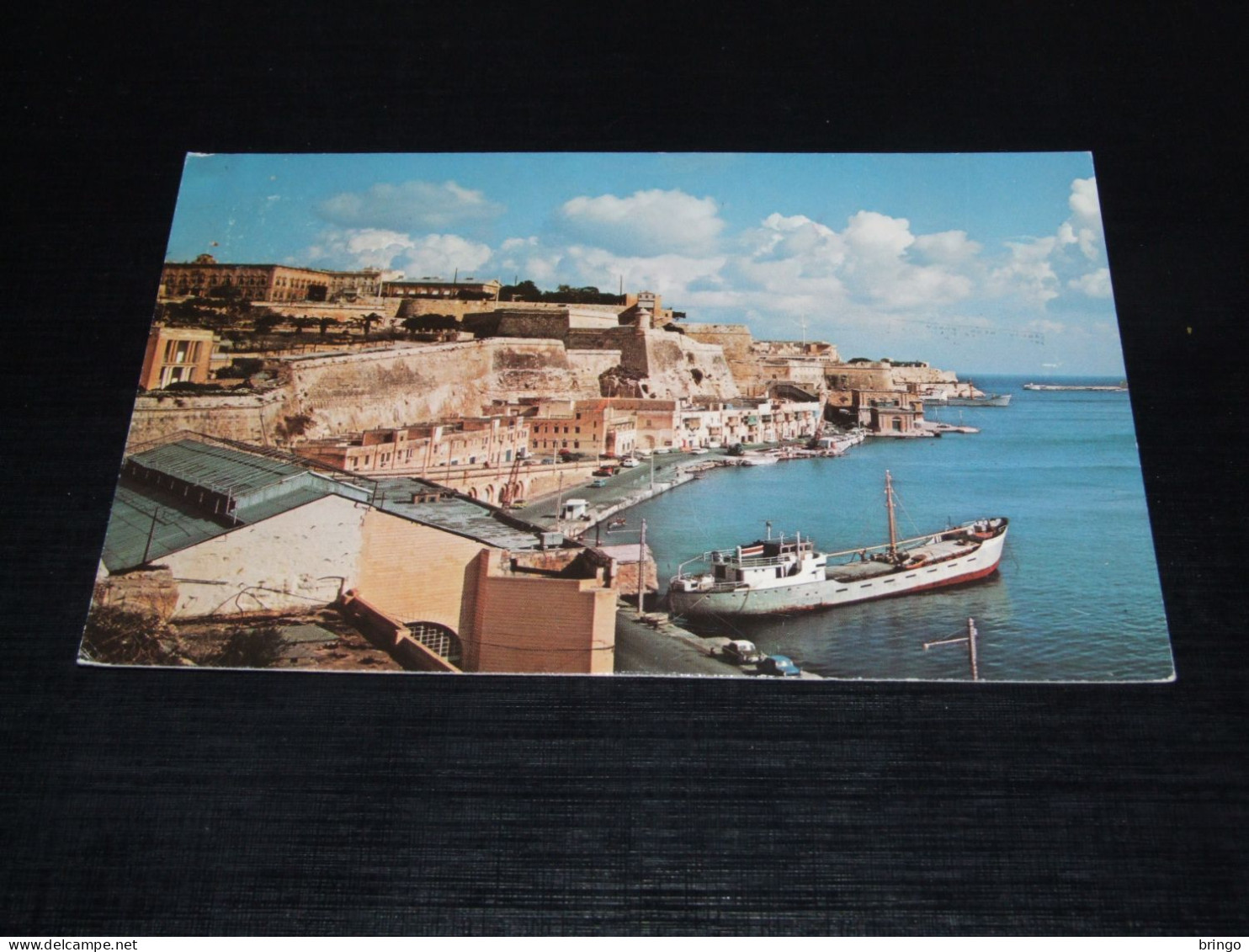 62537-              MALTA, VIEW OF VALLETTA BASTIONS AND GRAND HARBOUR - Malta