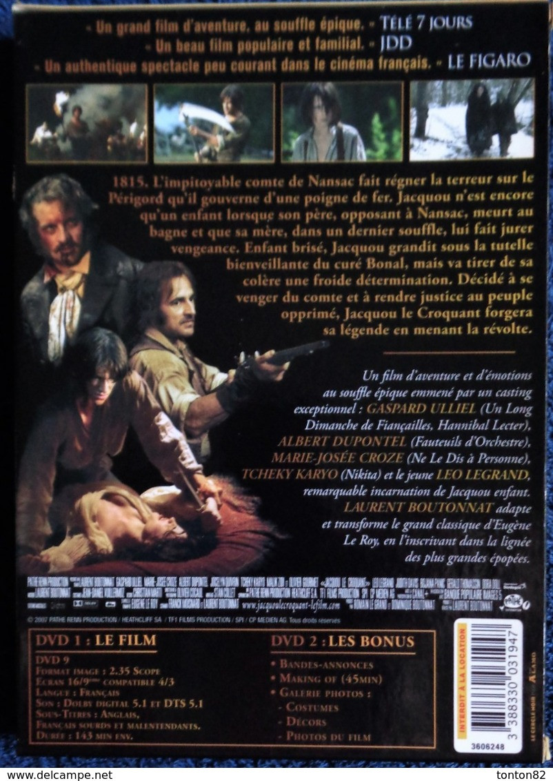 JACQUOU Le Croquant - Gaspard Ulliel - Albert Dupontel - Tchéky Karyo . ( 2 DVD ) . - Drama