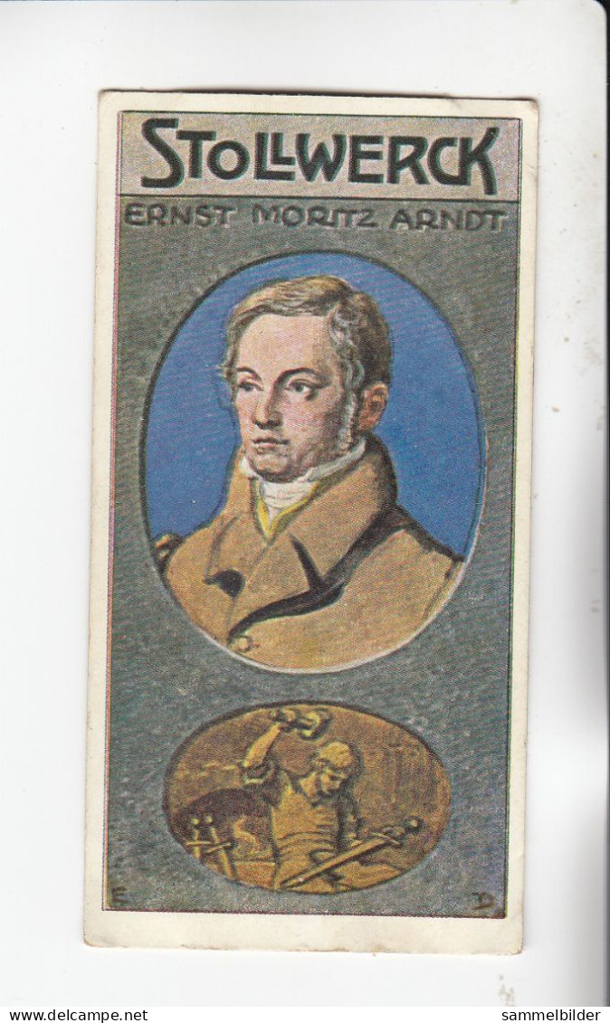 Stollwerck Album No 15 Helden Ernst Moritz Arndt  Grp 548#2 Von 1915 - Stollwerck