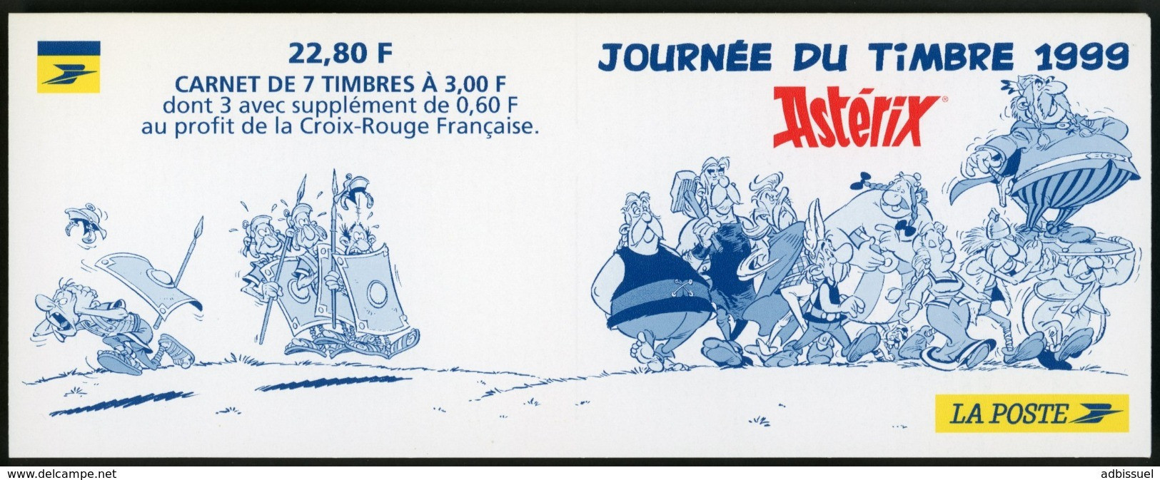 BC 3227 NEUF TB / 1999 Journée Du Timbre Astérix / Valeur Timbres : 21F Soit 3.2€ - Dag Van De Postzegel