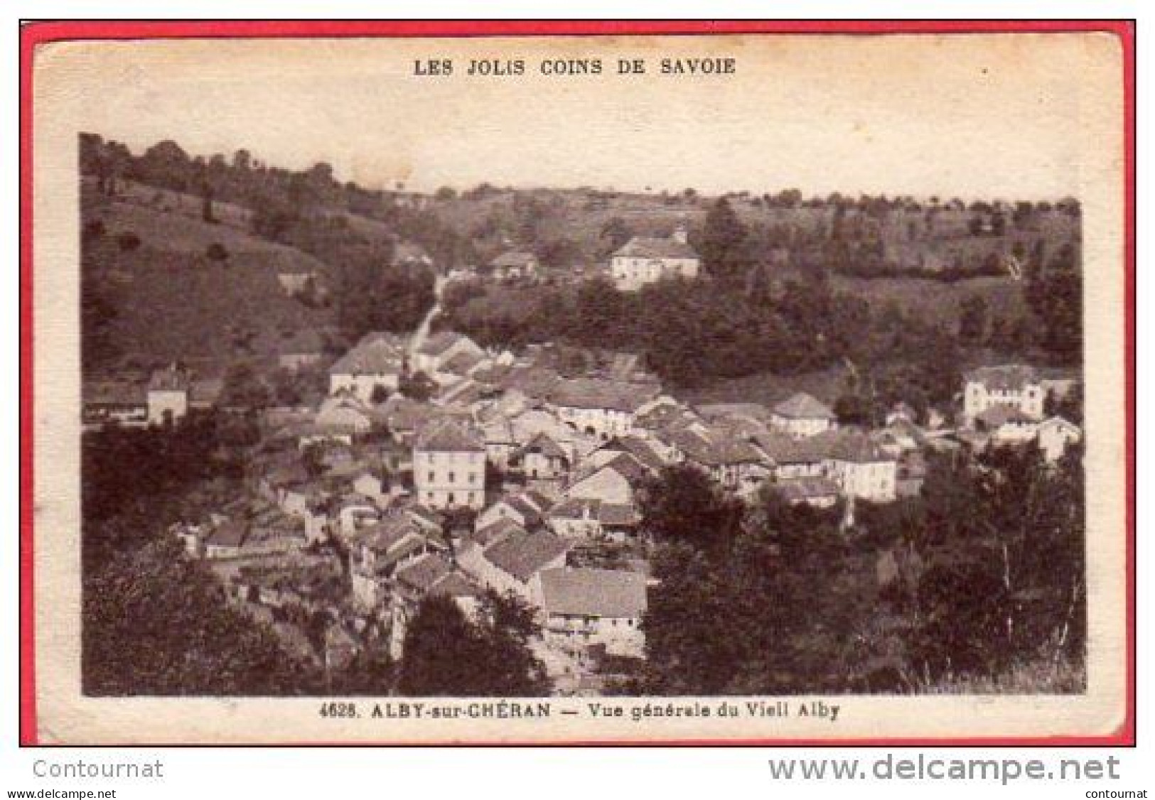 CPA 74 ALBY SUR CHERAN Vue Générale Du Vieil ALby - Alby-sur-Cheran