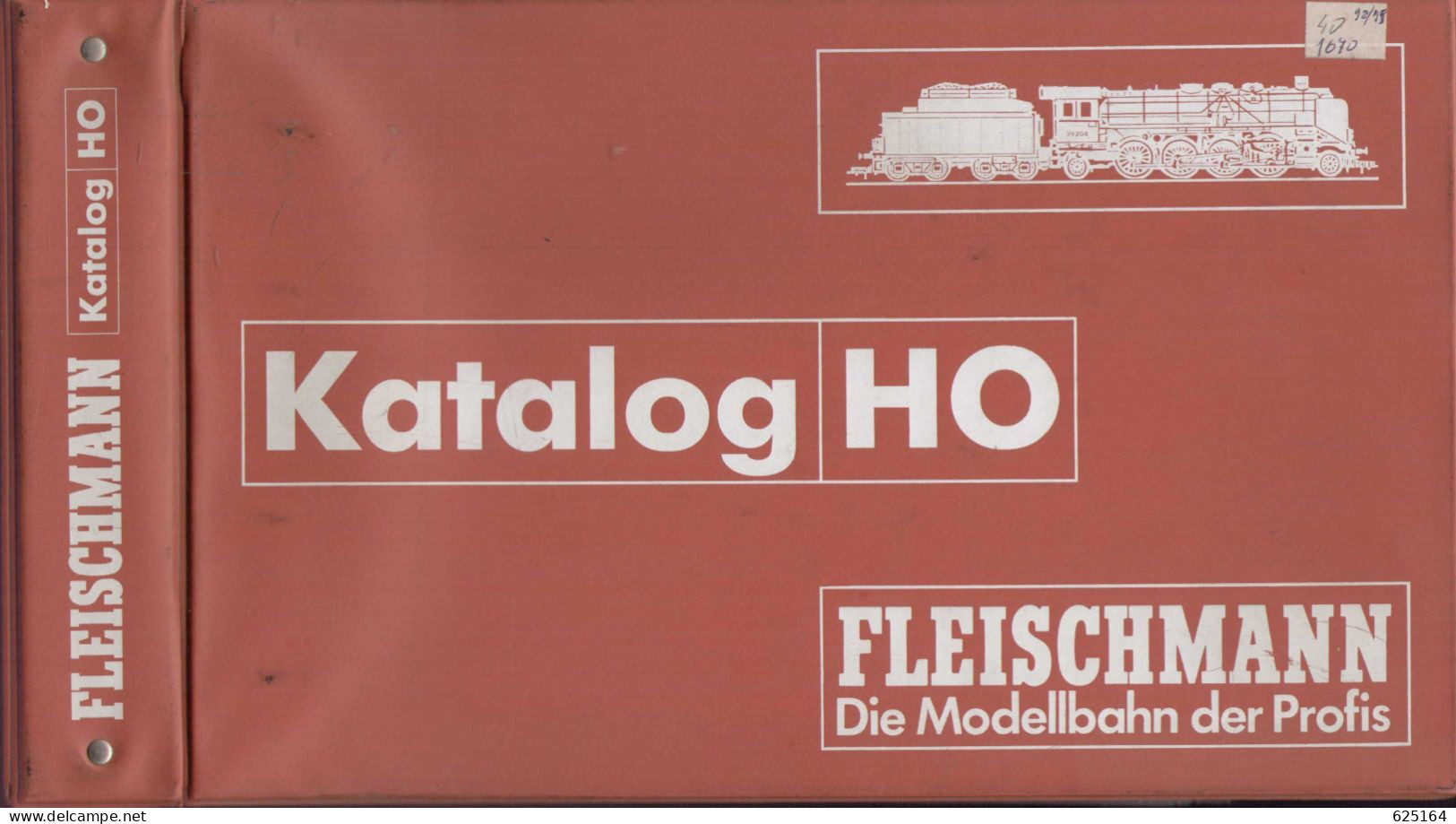 Catalogue FLEISCHMANN 1998/99 Händlerkatalog HO Die Modellbahn Der Profis Mit Original Ordner - German