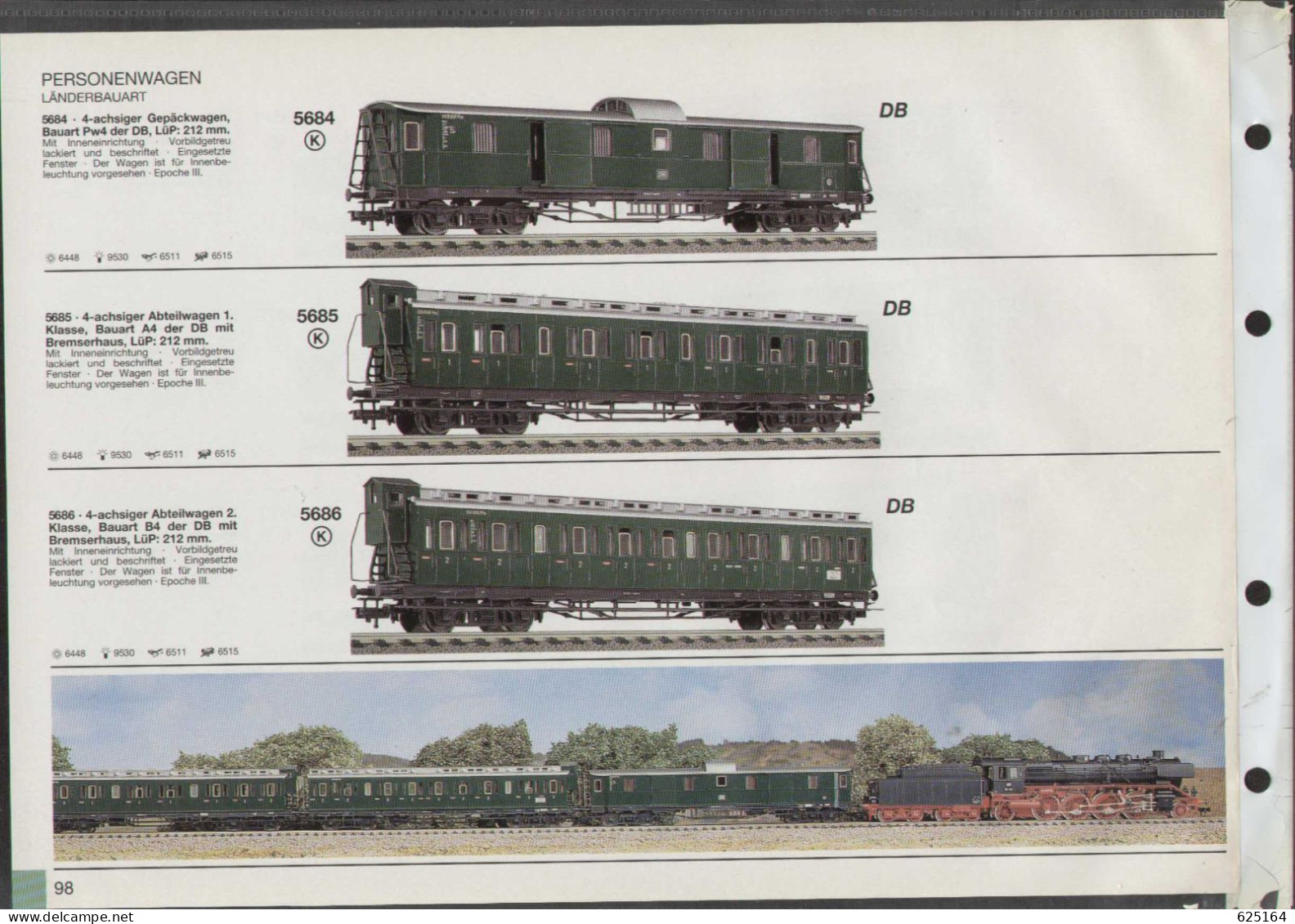 catalogue FLEISCHMANN 1998/99 Händlerkatalog HO Die Modellbahn der Profis mit Original Ordner