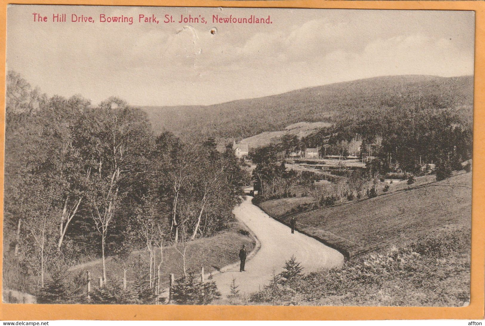 St Johns Newfoundland Canada Old Postcard - St. John's