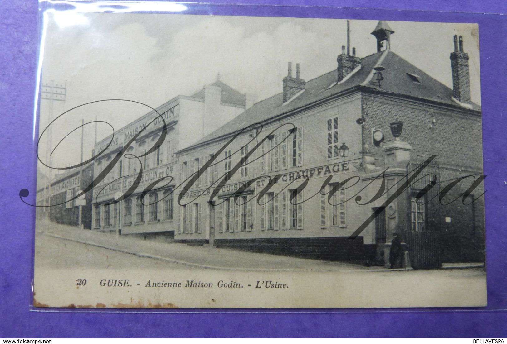 Guise Maison Godin Usine Fonderie De Stove Etc.. Guise Colin Et Cie D02  1924 - Sonstige & Ohne Zuordnung