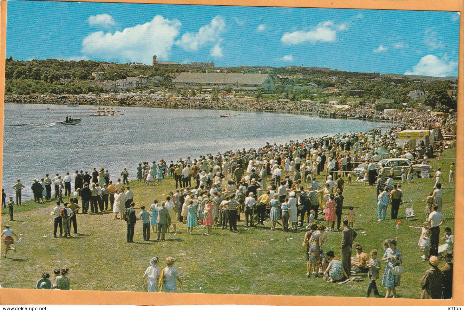 St Johns Newfoundland Canada Old Postcard - St. John's