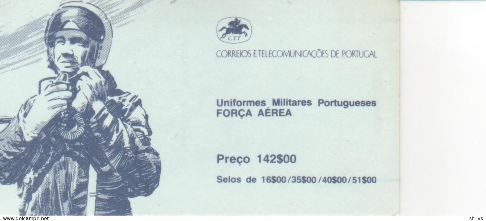 PORTUGAL - 1984 - MILITAIRE UNIFORMEN - LUCHTMACHT - Markenheftchen